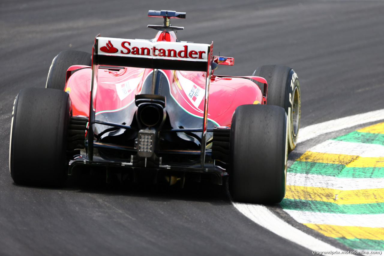 GP BRASILE, 07.11.2014 - Prove Libere 2, Fernando Alonso (ESP) Ferrari F14-T