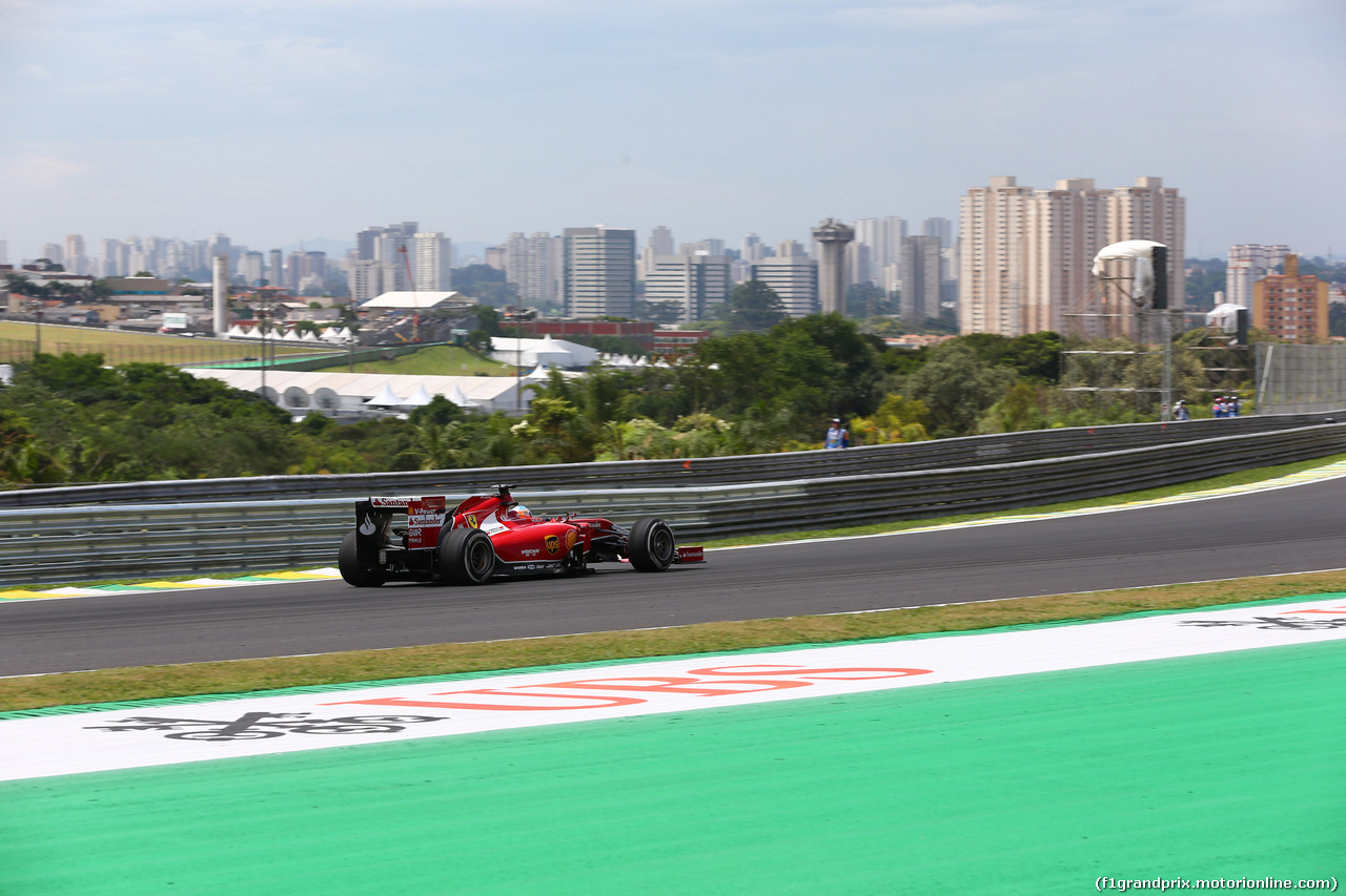 GP BRASILE, 07.11.2014 - Prove Libere 2, Fernando Alonso (ESP) Ferrari F14-T