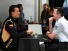 GP BRASILE, 07.11.2014 - Free Practice 1, Federico Gastaldi (ARG) Lotus F1 Team Deputy Team Principal e Eric Boullier (FRA) McLaren Racing Director.