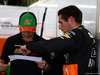 GP BRASILE, 07.11.2014 - Free Practice 1, Sergio Perez (MEX) Sahara Force India F1 VJM07 e Daniel Juncadella (ESP) Sahara Force India F1 VJM07 Test e Reserve Driver