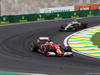 GP BRASILE, 07.11.2014 - Free Practice 1, Fernando Alonso (ESP) Ferrari F14-T davanti a Kevin Magnussen (DEN) McLaren Mercedes MP4-29