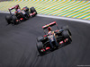 GP BRASILE, 07.11.2014 - Free Practice 2, Pastor Maldonado (VEN) Lotus F1 Team E22 davanti a Romain Grosjean (FRA) Lotus F1 Team E22