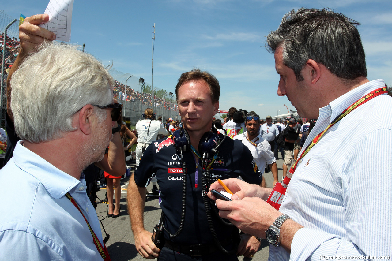 GP CANADA, 08.06.2014- Gara, Christian Horner (GBR), Red Bull Racing, Sporting Director