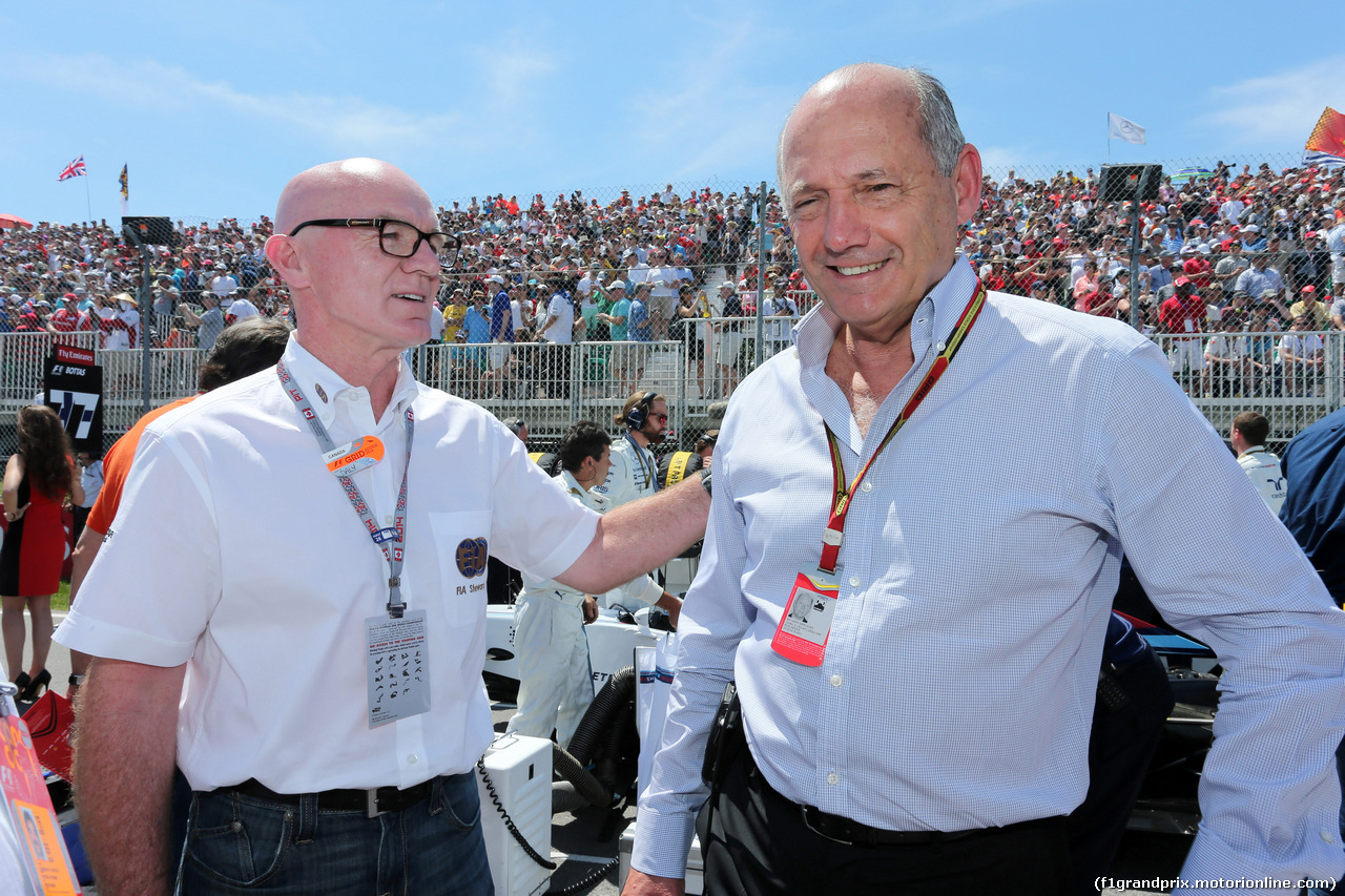 GP CANADA, 08.06.2014- Gara, Ron Dennis (GBR) McLaren Executive Chairman