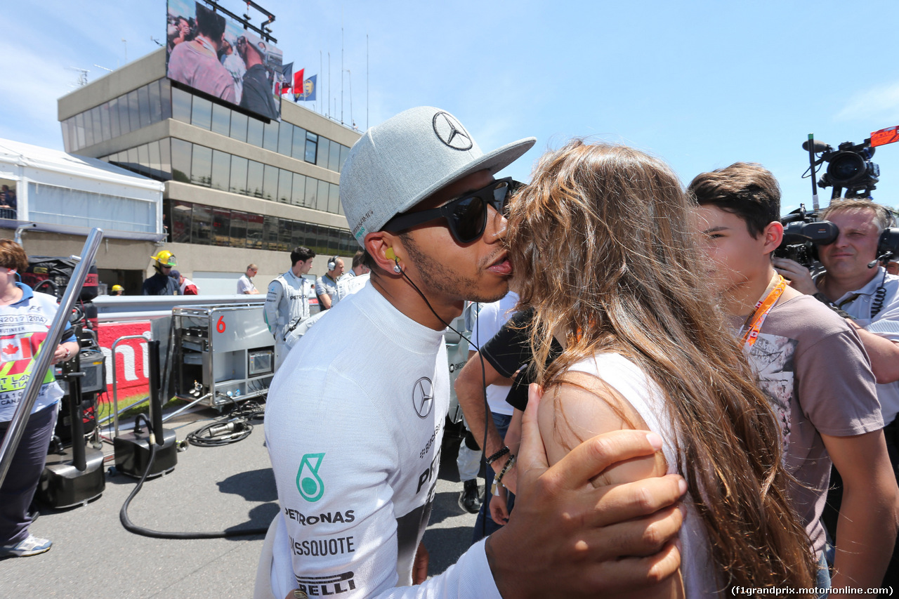 GP CANADA, 08.06.2014- Gara, Lewis Hamilton (GBR) Mercedes AMG F1 W05