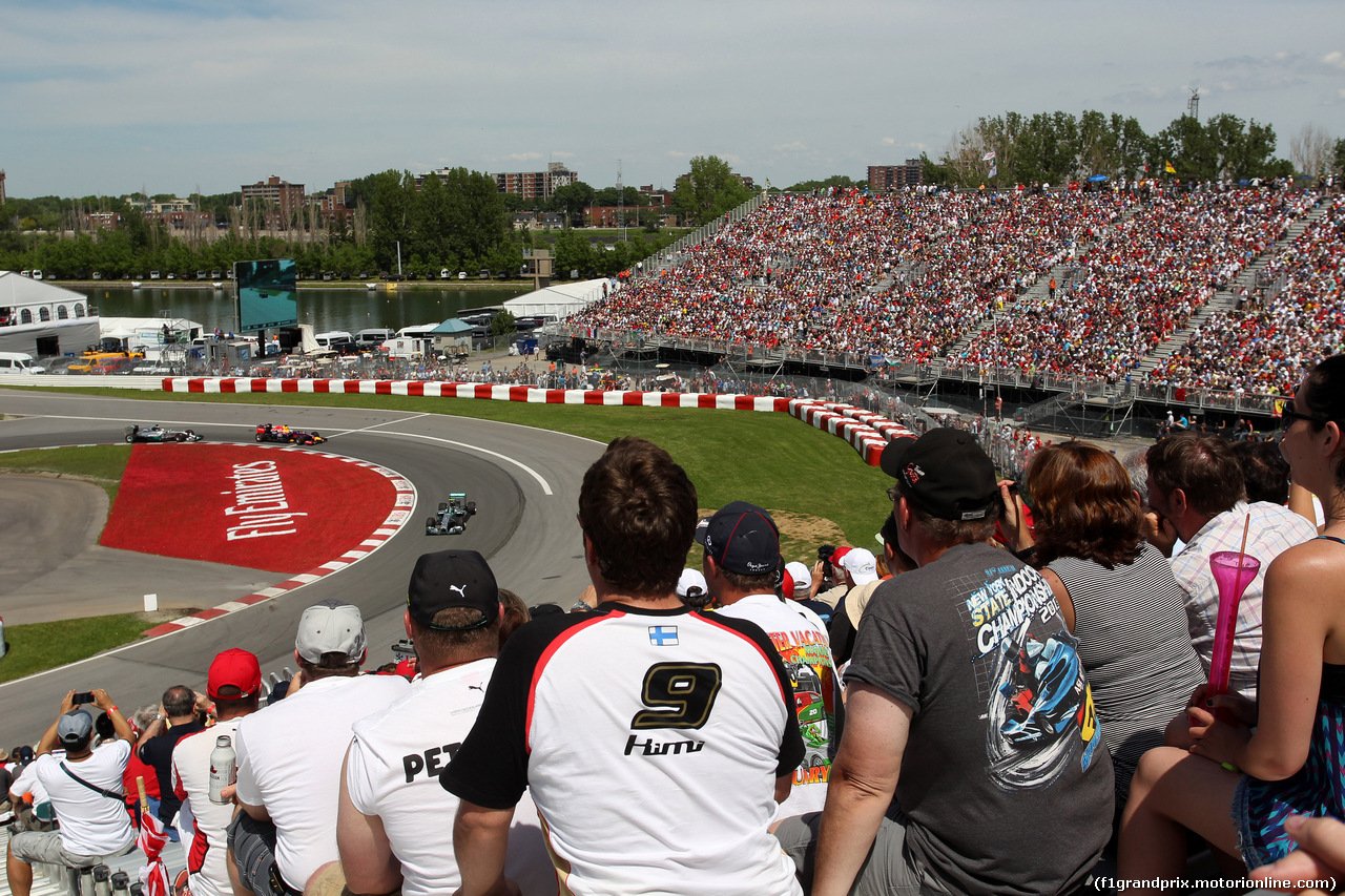 GP CANADA, 08.06.2014- Gara, Nico Rosberg (GER) Mercedes AMG F1 W05