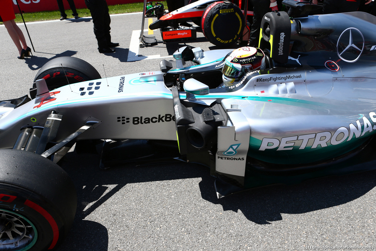 GP CANADA, 08.06.2014- Gara, Lewis Hamilton (GBR) Mercedes AMG F1 W05