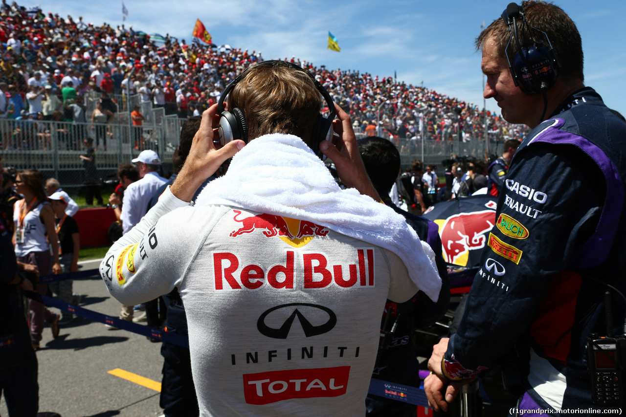 GP CANADA, 08.06.2014- Gara, Sebastian Vettel (GER) Red Bull Racing RB10