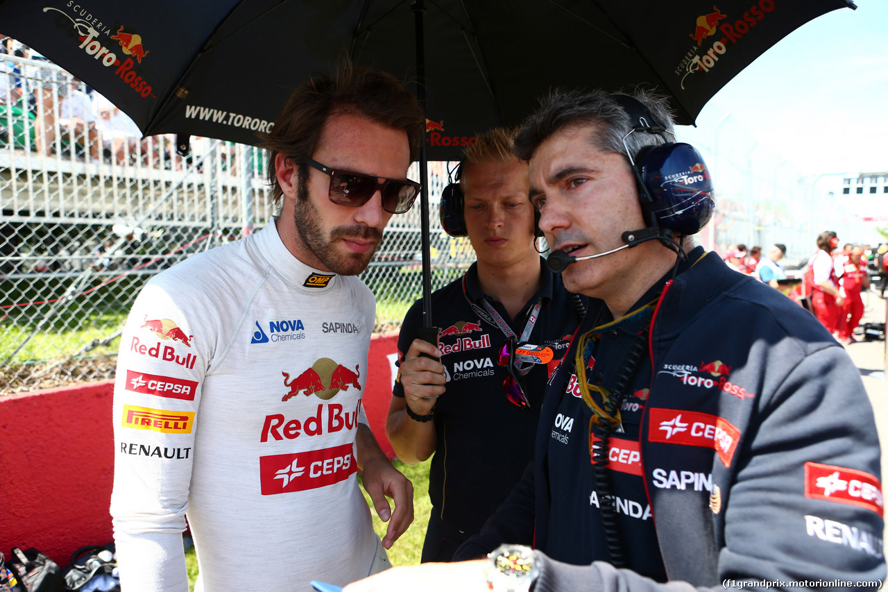 GP CANADA, 08.06.2014- Gara, Jean-Eric Vergne (FRA) Scuderia Toro Rosso STR9