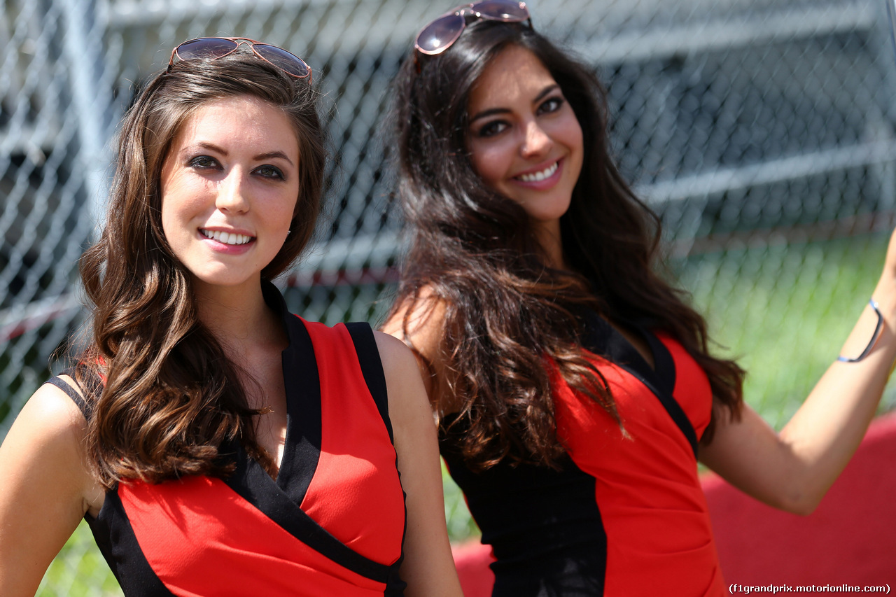 GP CANADA, 08.06.2014- Gara, griglia Ragazzas
