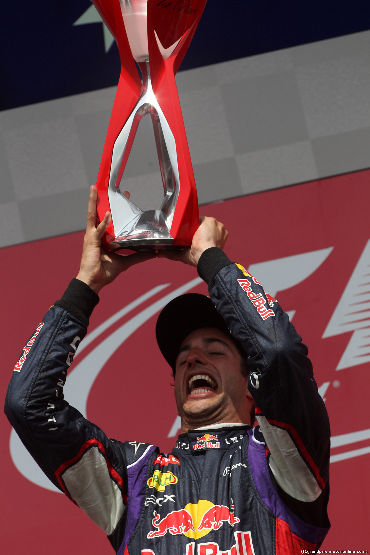 GP CANADA, 08.06.2014- Gara, Daniel Ricciardo (AUS) Red Bull Racing RB10 vincitore