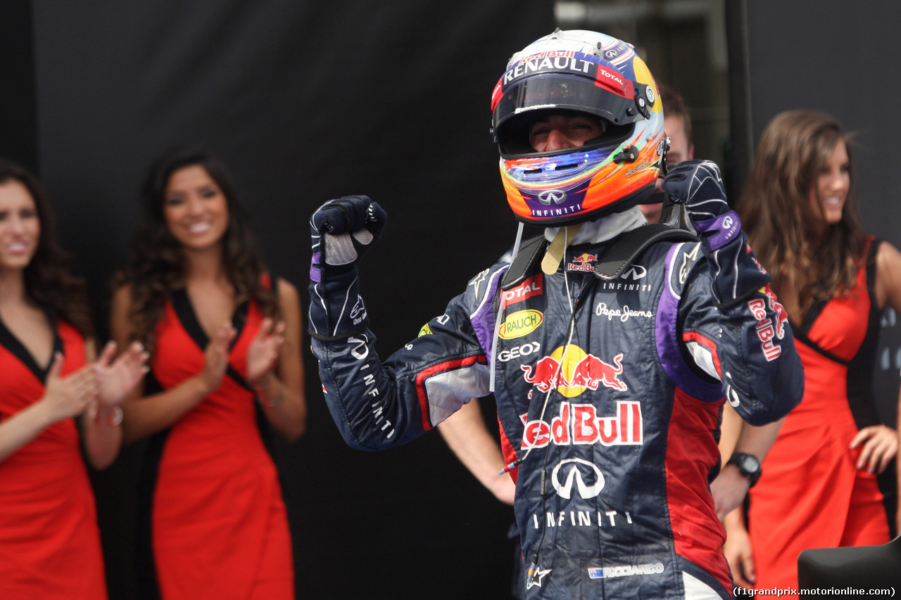 GP CANADA, 08.06.2014- Gara, Daniel Ricciardo (AUS) Red Bull Racing RB10 vincitore