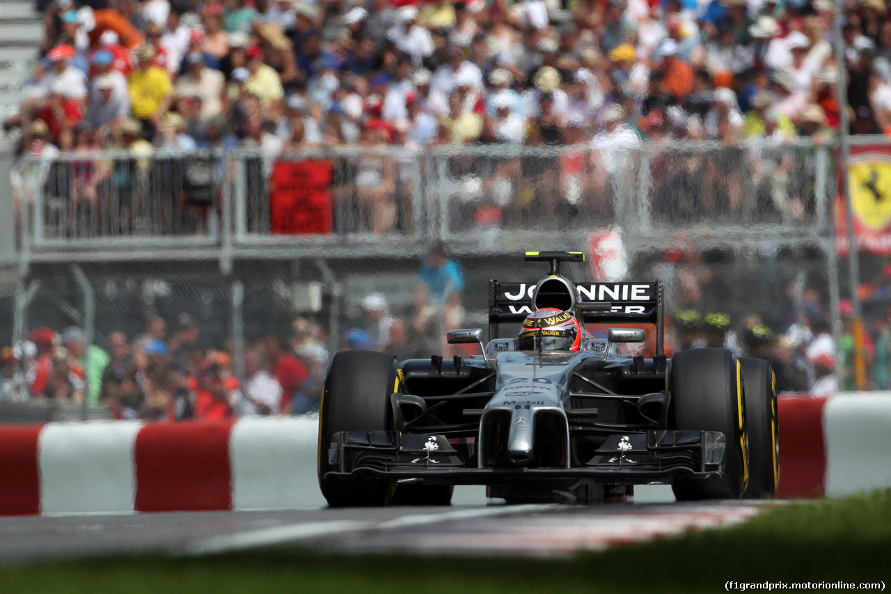 GP CANADA, 08.06.2014- Gara, Kevin Magnussen (DEN) McLaren Mercedes MP4-29