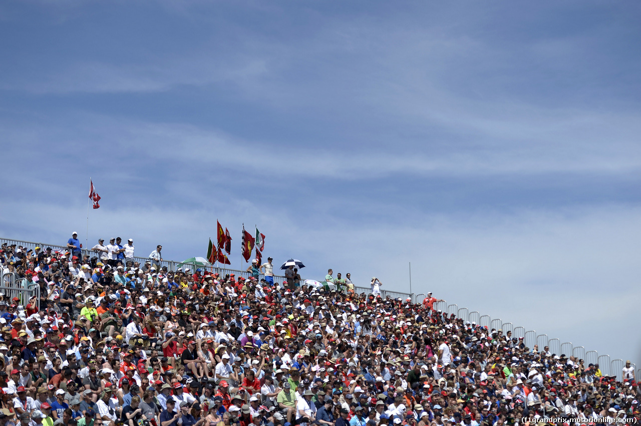 GP CANADA, 08.06.2014- Gara, Fans