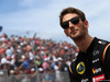 GP CANADA, 08.06.2014- Romain Grosjean (FRA) Lotus F1 Team E22 at drivers parade