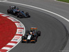 GP CANADA, 08.06.2014- Gara, Sergio Perez (MEX) Sahara Force India F1 VJM07 davanti a Jenson Button (GBR) McLaren Mercedes MP4-29