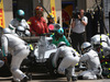 GP CANADA, 08.06.2014- Gara, Pit stop, Nico Rosberg (GER) Mercedes AMG F1 W05