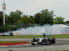 GP CANADA, 08.06.2014- Gara, Nico Rosberg (GER) Mercedes AMG F1 W05 e the crash of Felipe Massa (BRA) Williams F1 Team FW36 e Sergio Perez (MEX) Sahara Force India F1 VJM07