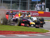 GP CANADA, 08.06.2014- Gara, Daniel Ricciardo (AUS) Red Bull Racing RB10 overtakes Sergio Perez (MEX) Sahara Force India F1 VJM07