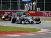 GP CANADA, 08.06.2014- Gara, Nico Rosberg (GER) Mercedes AMG F1 W05 davanti a Sebastian Vettel (GER) Red Bull Racing RB10