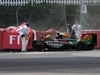 GP CANADA, 08.06.2014- Gara, Crash, Sergio Perez (MEX) Sahara Force India F1 VJM07