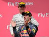 GP CANADA, 08.06.2014- Gara, 1st position Daniel Ricciardo (AUS) Red Bull Racing RB10 e secondo Nico Rosberg (GER) Mercedes AMG F1 W05