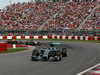 GP CANADA, 08.06.2014- Gara, Nico Rosberg (GER) Mercedes AMG F1 W05 davanti a Sergio Perez (MEX) Sahara Force India F1 VJM07