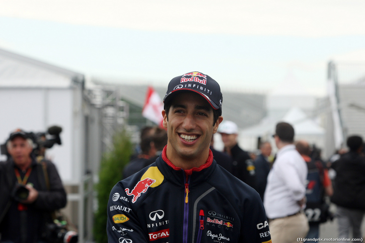 GP CANADA, 05.06.2014- Daniel Ricciardo (AUS) Red Bull Racing RB10