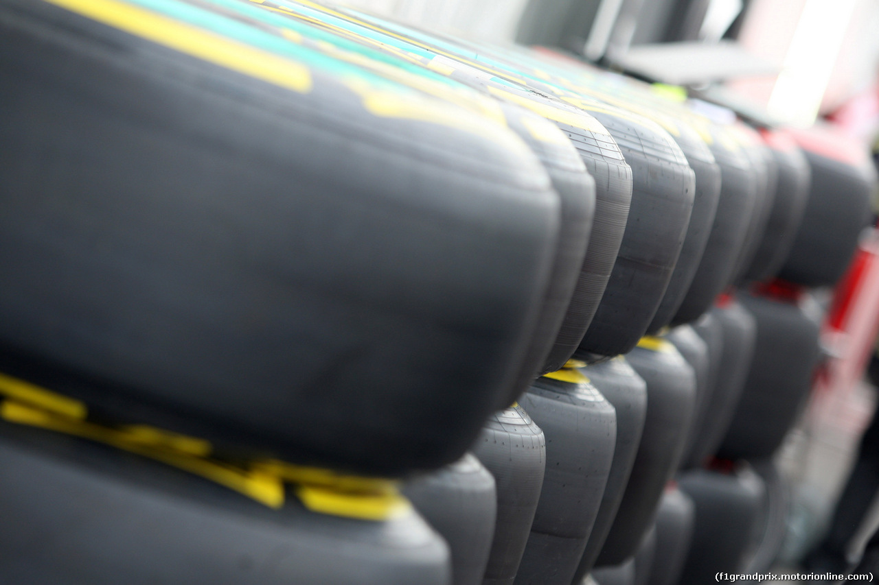 GP CANADA, 05.06.2014- Pirelli Tyres