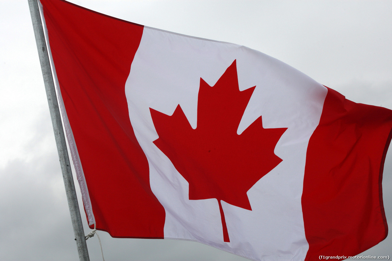 GP CANADA, 05.06.2014- Canadian flag