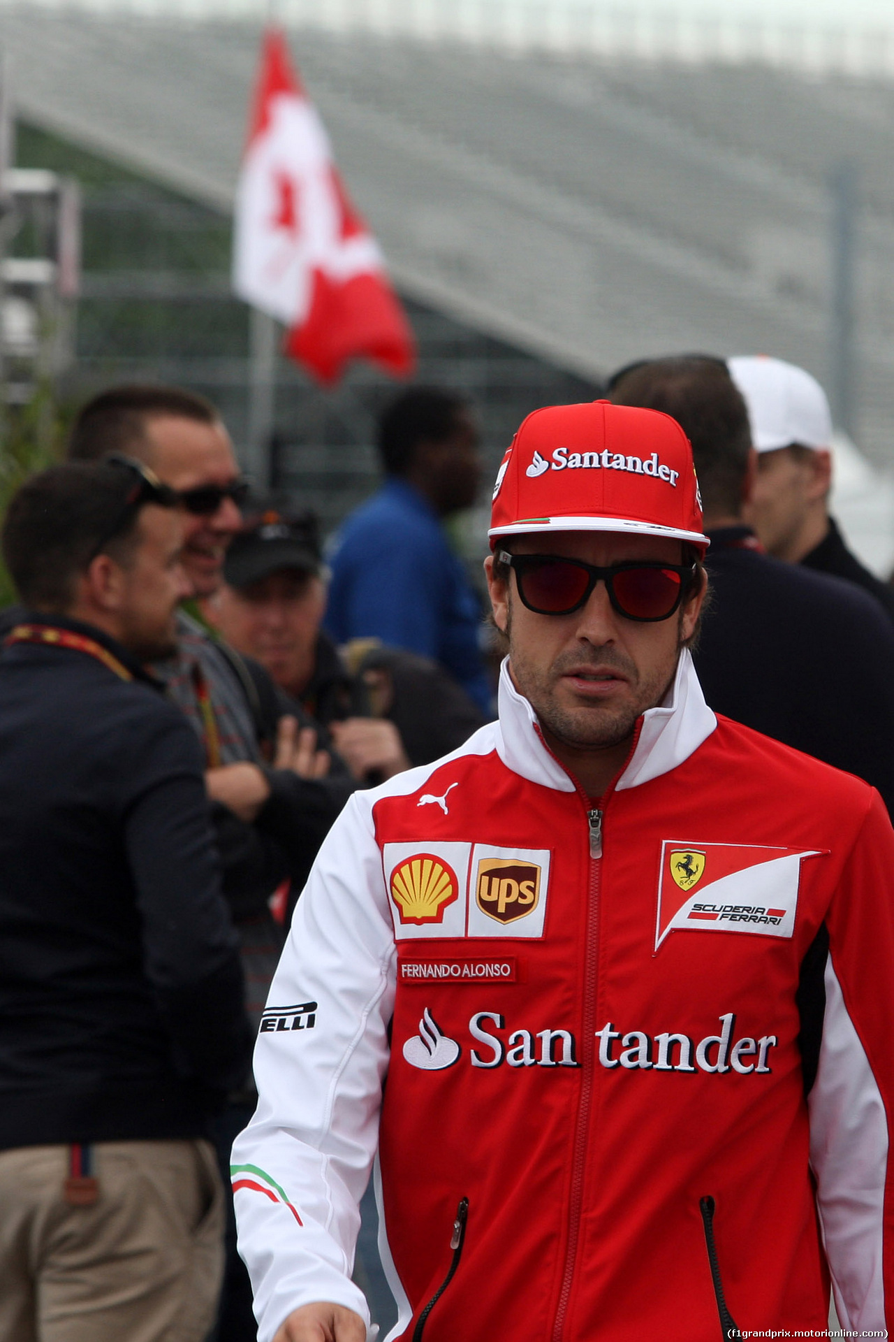 GP CANADA, 05.06.2014- Fernando Alonso (ESP) Ferrari F14-T