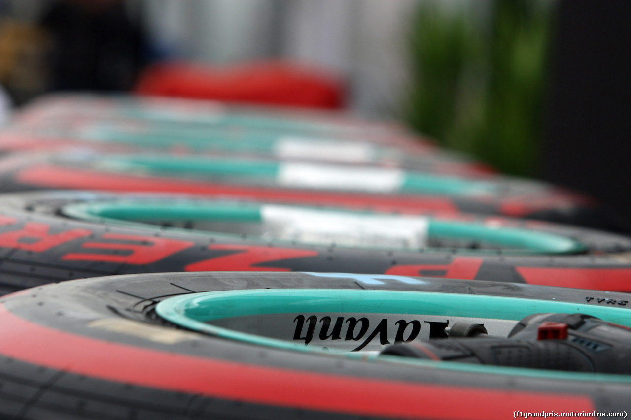 GP CANADA, 05.06.2014- Pirelli Tyres