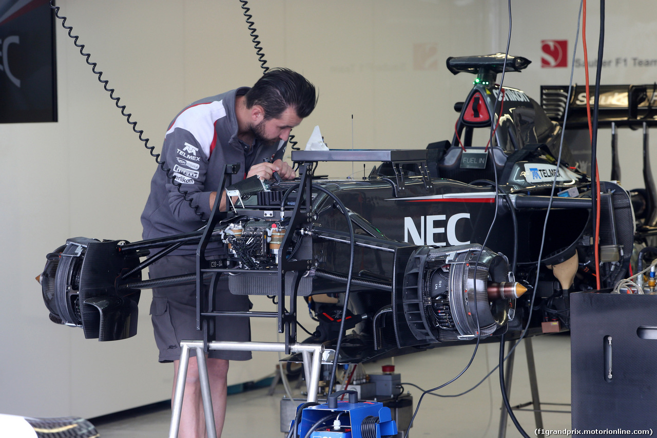 GP CANADA, 05.06.2014- Adrian Sutil (GER) Sauber F1 Team C33