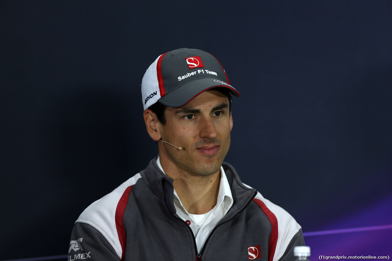 GP CANADA, 05.06.2014- Conferenza Stampa, Adrian Sutil (GER) Sauber F1 Team C33