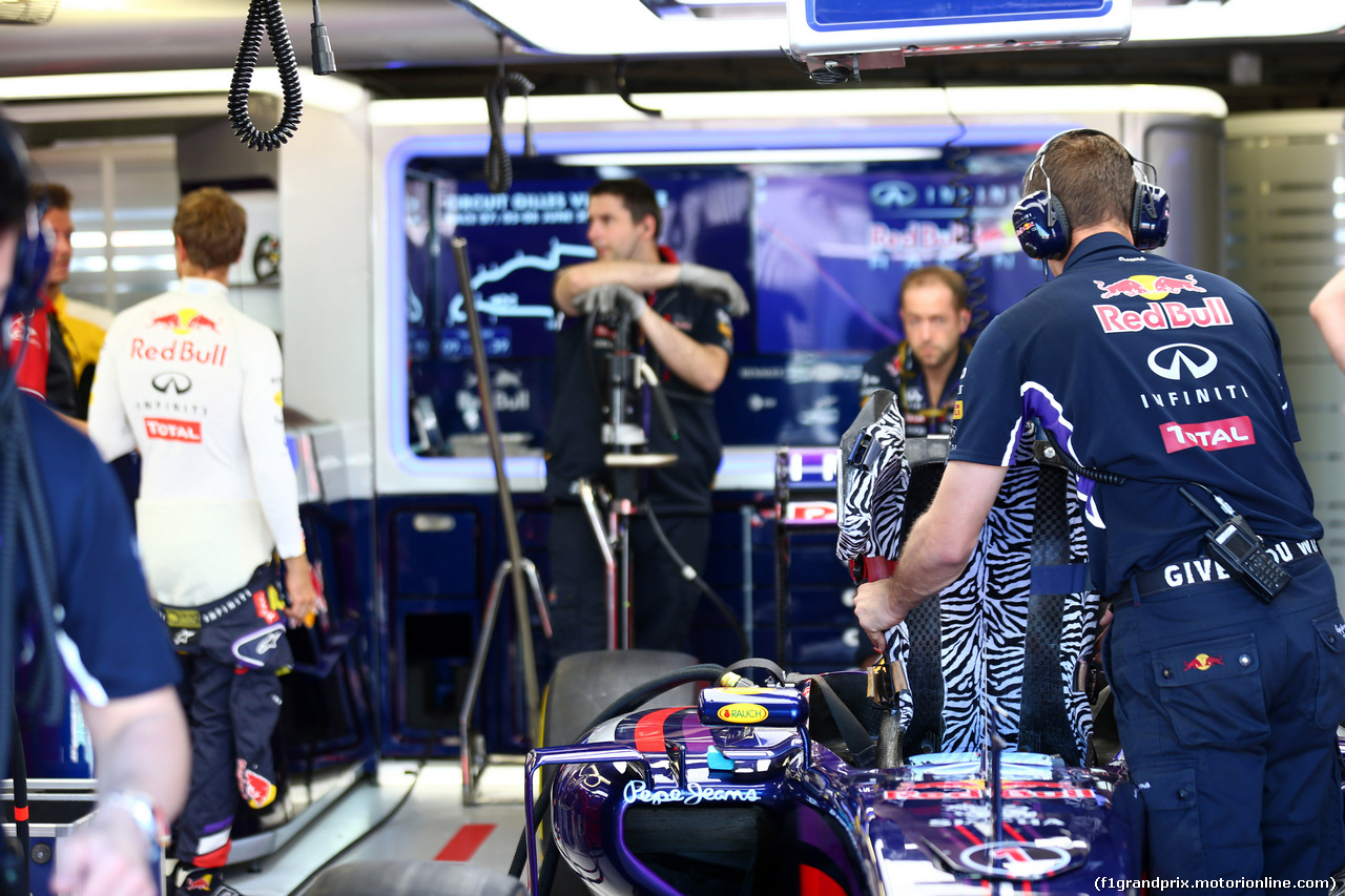 GP CANADA, 07.06.2014- Prove Libere 3, Sebastian Vettel (GER) Red Bull Racing RB10