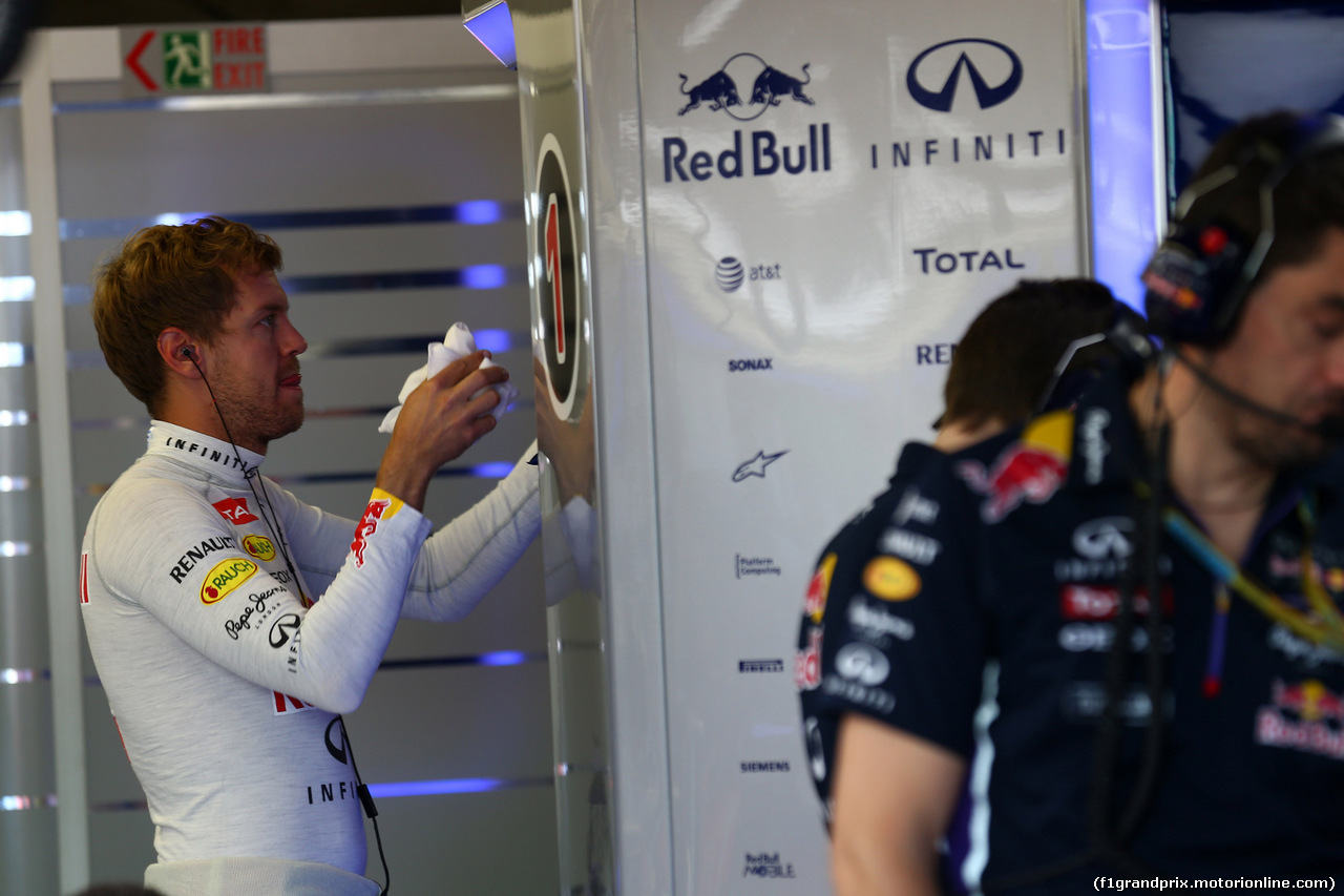 GP CANADA, 07.06.2014- Prove Libere 3, Sebastian Vettel (GER) Red Bull Racing RB10