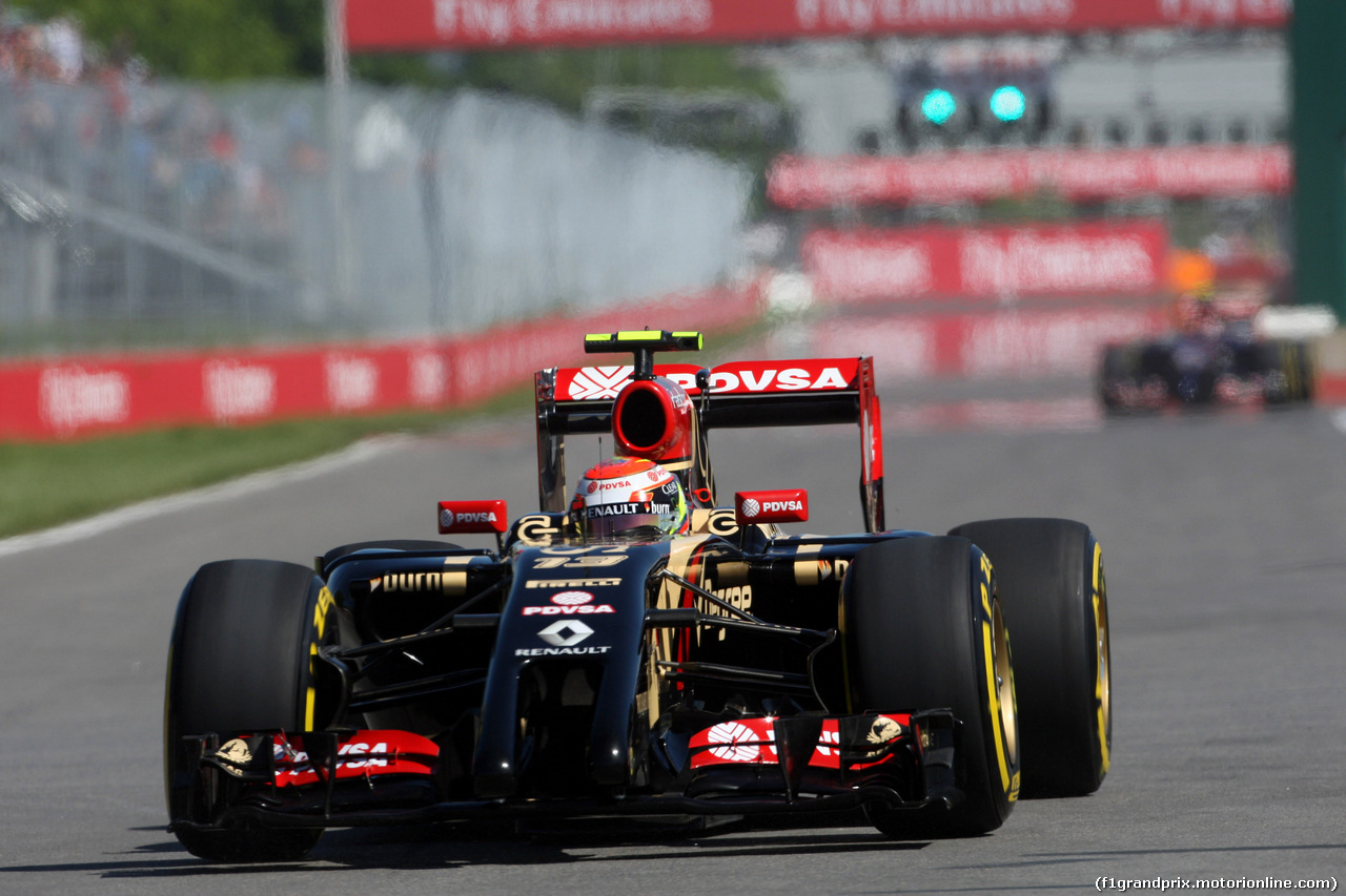 GP CANADA, 07.06.2014- Prove Libere 3, Romain Grosjean (FRA) Lotus F1 Team E22