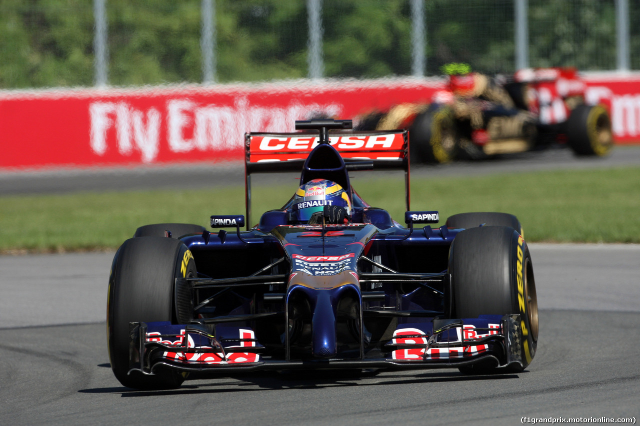 GP CANADA, 07.06.2014- Prove Libere 3, Jean-Eric Vergne (FRA) Scuderia Toro Rosso STR9