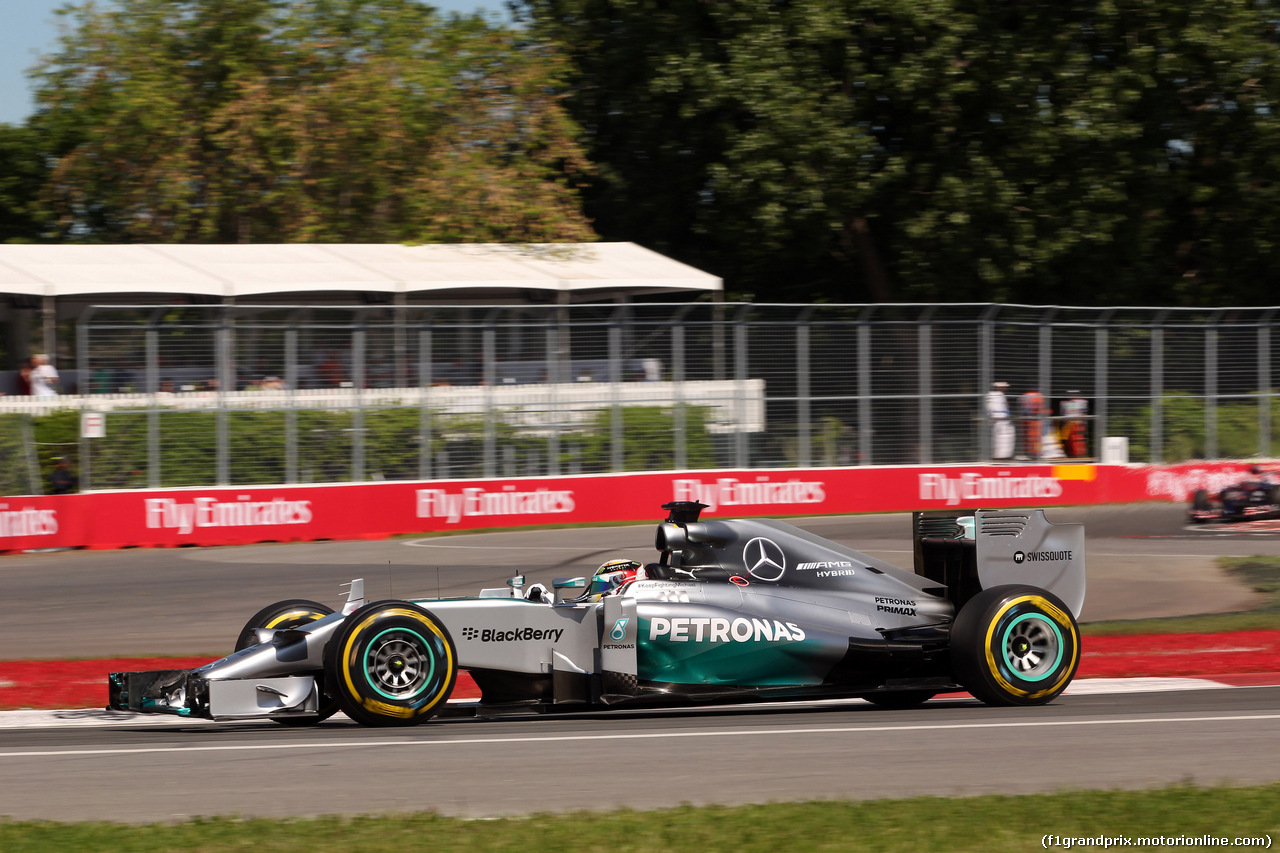 GP CANADA, 07.06.2014- Prove Libere 3, Lewis Hamilton (GBR) Mercedes AMG F1 W05