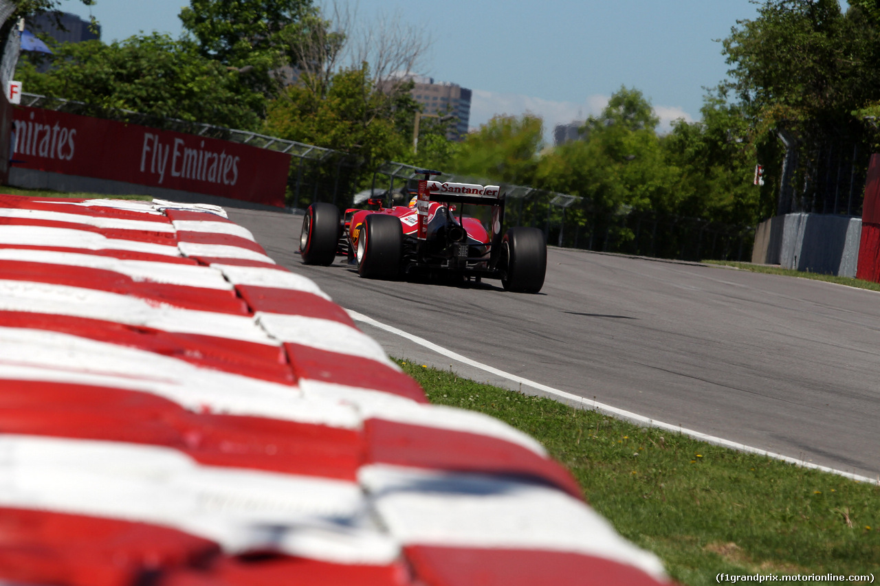 GP CANADA, 07.06.2014- Prove Libere 3, Fernando Alonso (ESP) Ferrari F14-T