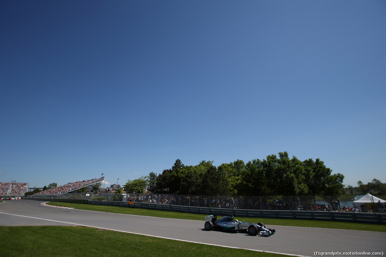 GP CANADA, 07.06.2014- Prove Libere 3, Lewis Hamilton (GBR) Mercedes AMG F1 W05