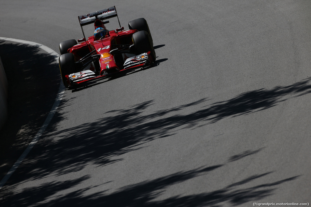 GP CANADA, 07.06.2014- Prove Libere 3, Fernando Alonso (ESP) Ferrari F14-T
