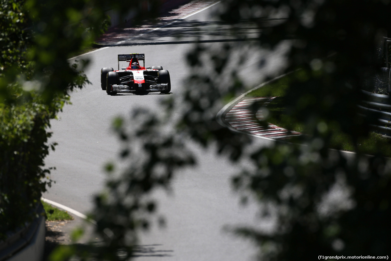 GP CANADA, 07.06.2014- Prove Libere 3, Max Chilton (GBR), Marussia F1 Team MR03