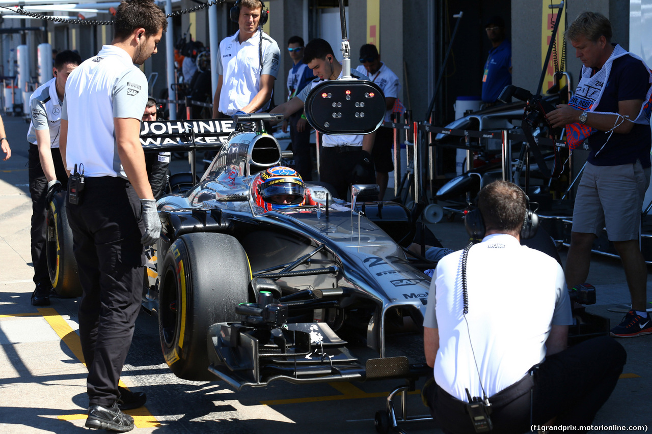 GP CANADA, 07.06.2014- Prove Libere 3, Jenson Button (GBR) McLaren Mercedes MP4-29