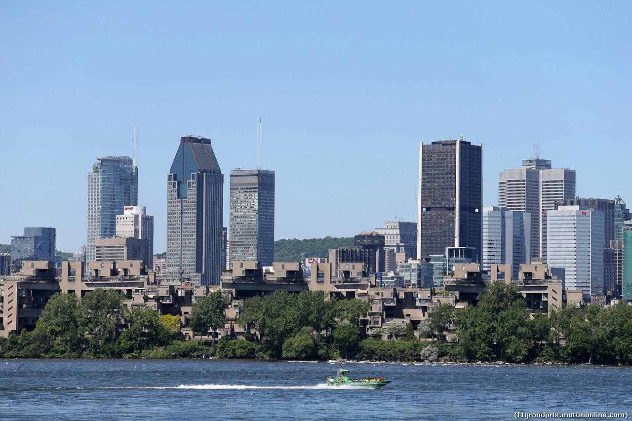 GP CANADA, 07.06.2014- Prove Libere 3, Montreal view
