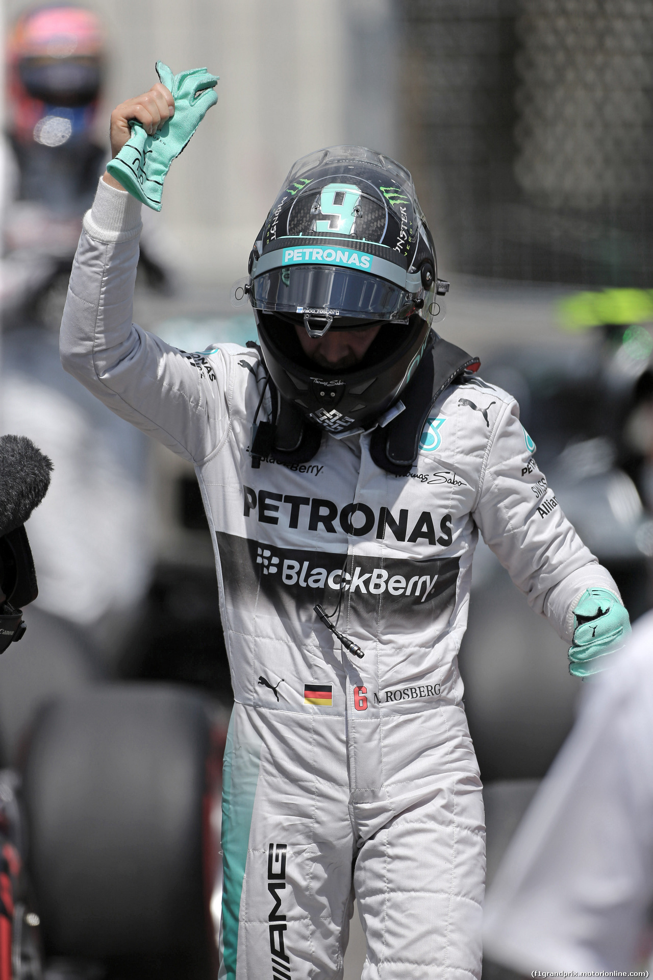 GP CANADA, 07.06.2014- Qualifiche, Nico Rosberg (GER) Mercedes AMG F1 W05 pole position
