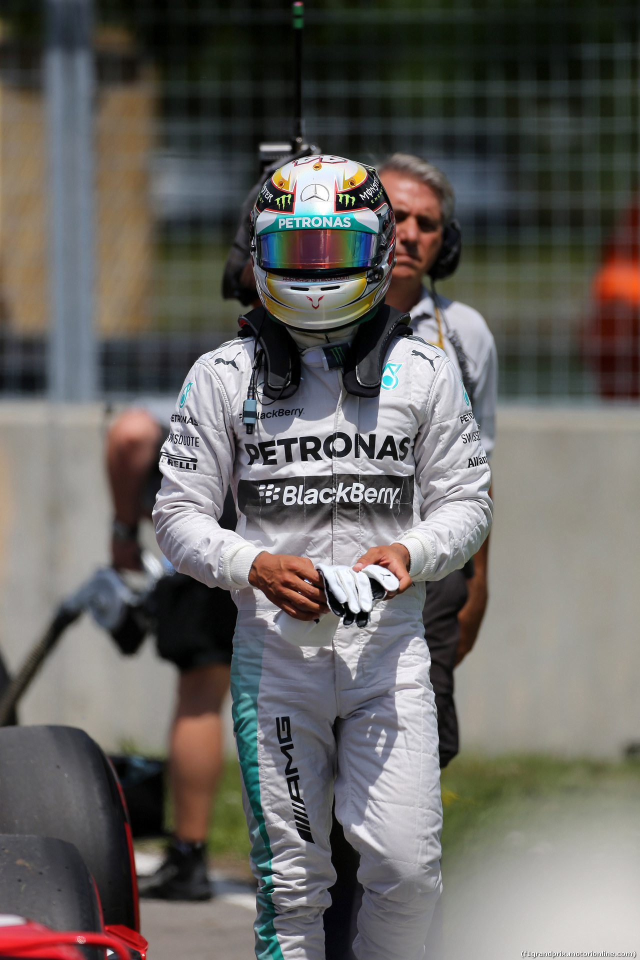 GP CANADA, 07.06.2014- Qualifiche, Lewis Hamilton (GBR) Mercedes AMG F1 W05