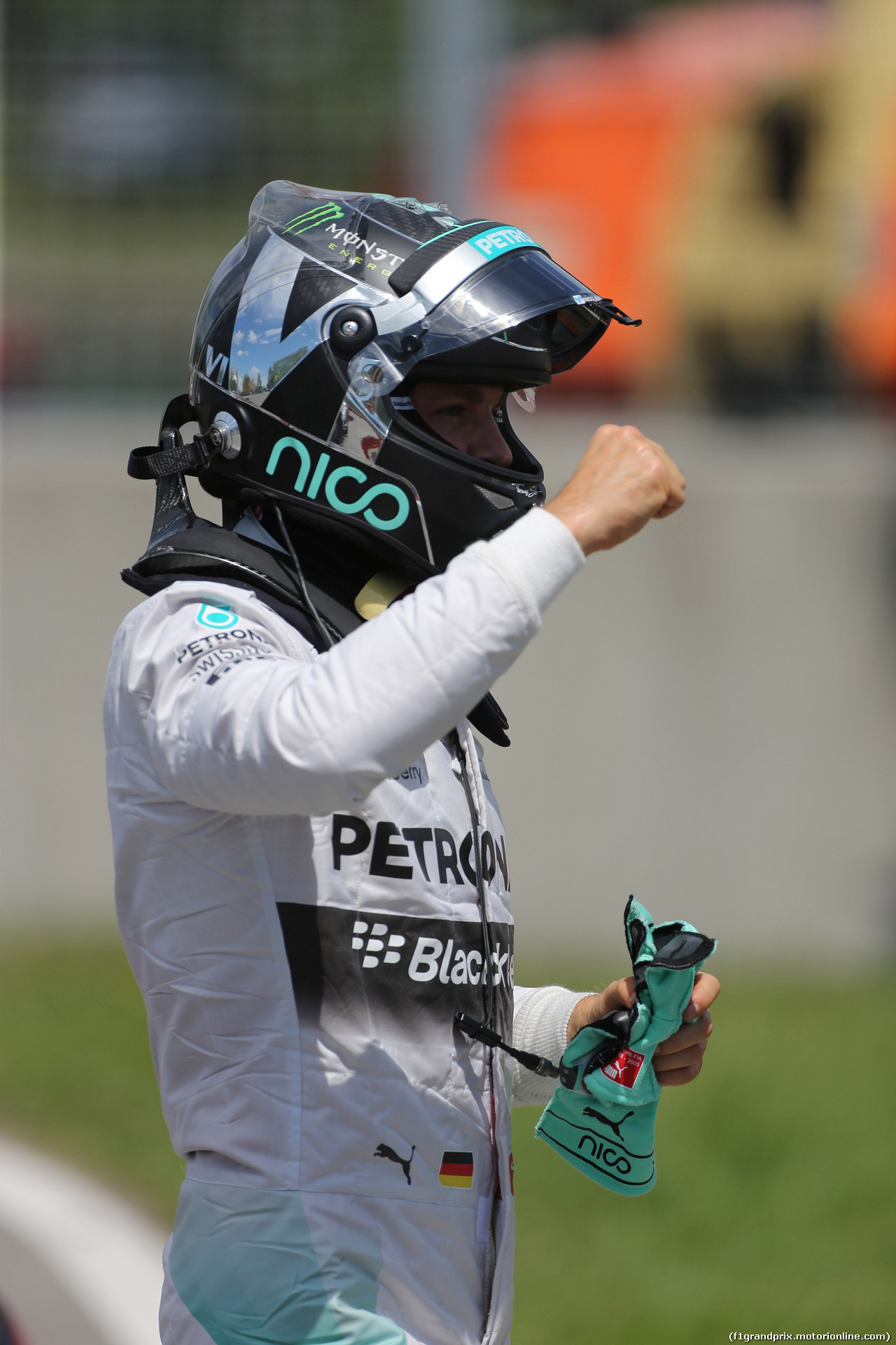 GP CANADA, 07.06.2014- Qualifiche, Nico Rosberg (GER) Mercedes AMG F1 W05 pole position