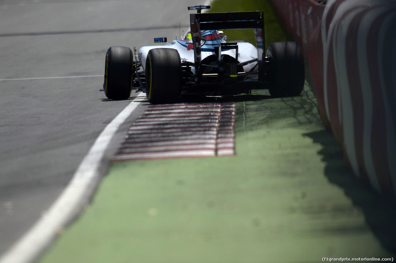 GP CANADA, 07.06.2014- Qualifiche, Felipe Massa (BRA) Williams F1 Team FW36
