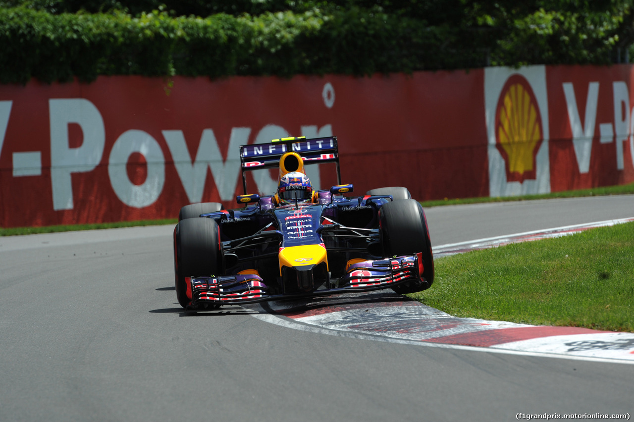 GP CANADA, 07.06.2014- Qualifiche, Daniel Ricciardo (AUS) Red Bull Racing RB10